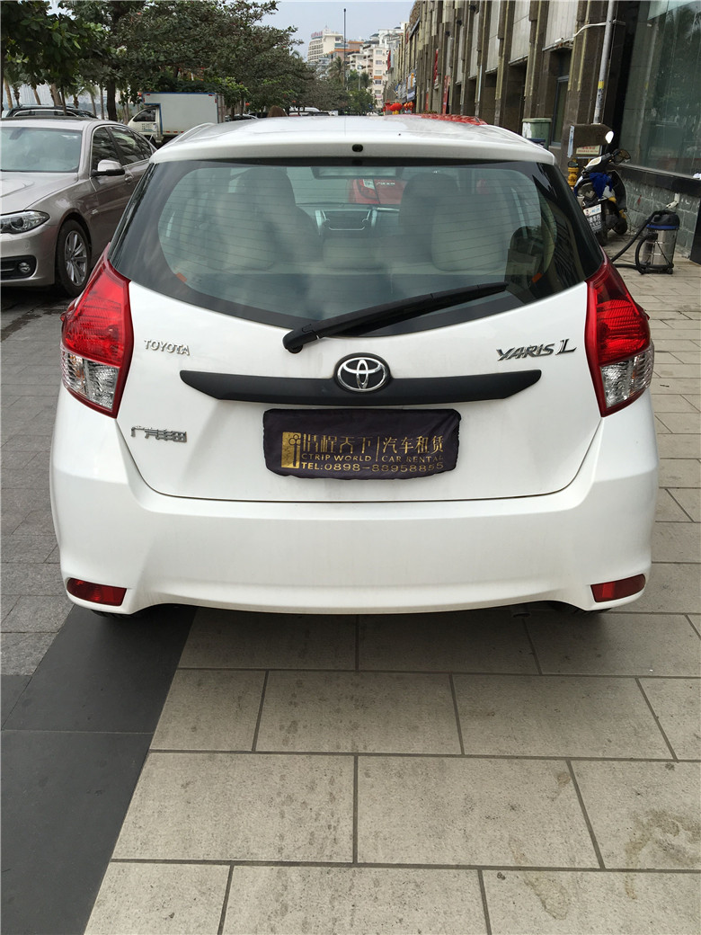 三亞租廣汽豐田-YARiS L 致炫車型尾部圖片